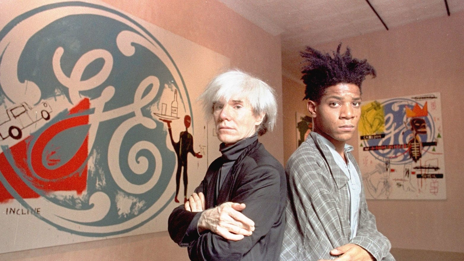 Jean-Michel Basquiat and Andy Warhol