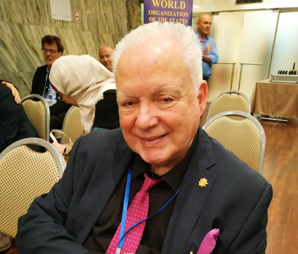 Javier de la Rosa, poet, writer, playwright and visual artist